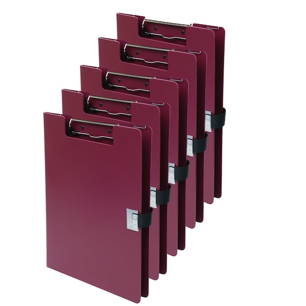 HIPPA Compliant Covered OverBed Clipboard, PK5